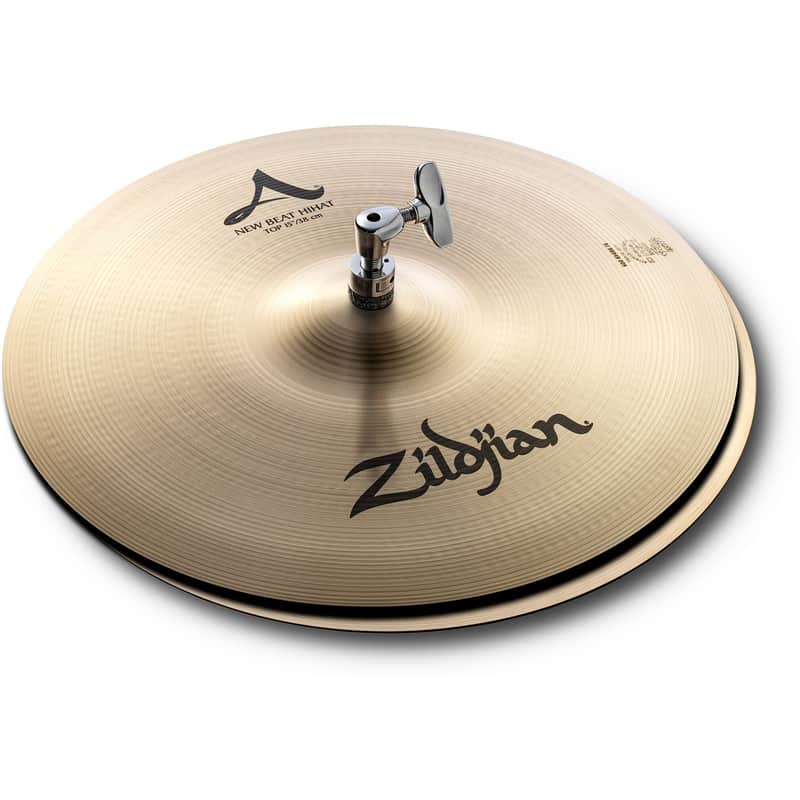 Zildjian A Series New Beat Hi-Hats Cymbals, Pair, 15" image 1
