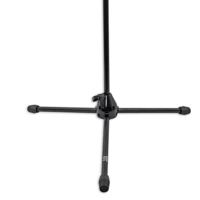 Heavy Duty Telescoping Microphone Mic Boom Stand, Tripod Cast Base image 1