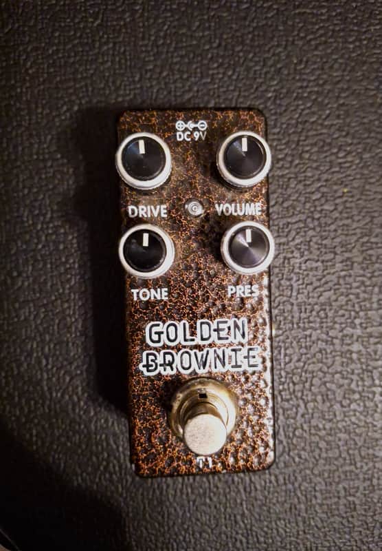 【10525】 Xvive GOLDEN BROWNIE Xvive XT1 Golden Brownie Distortion | Reverb