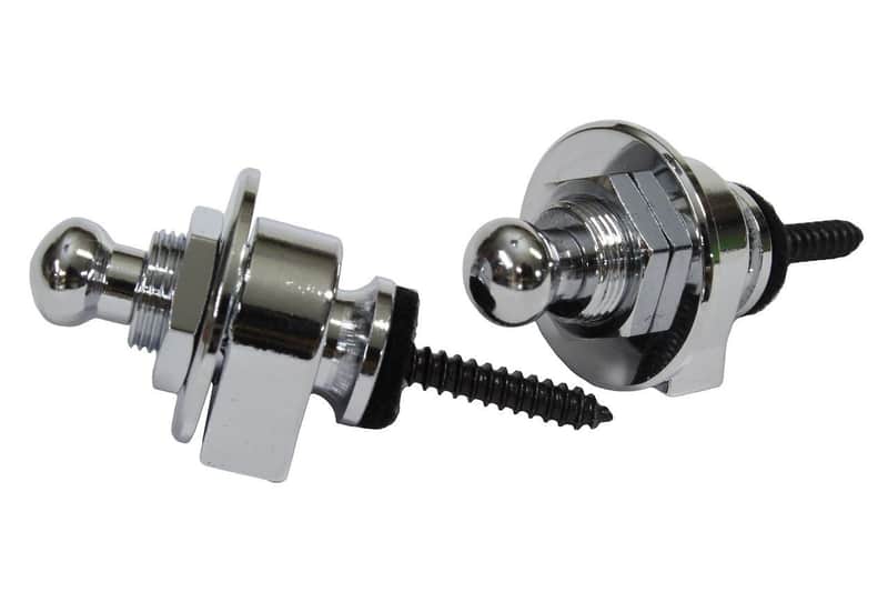 Schaller 14010201 Security Strap Locks/Buttons (Pair) image 2