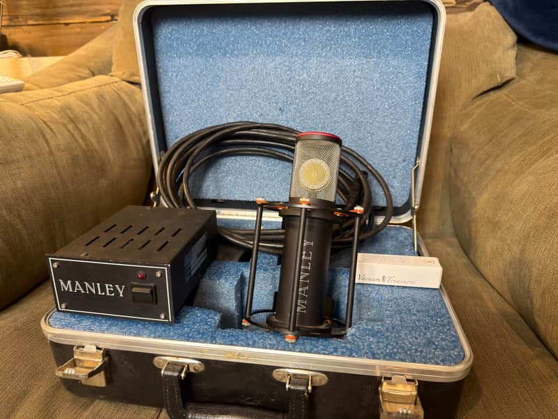 Manley Labs Reference Cardioid Large Diaphragm Tube Condenser Microphone 2010s - Black image 1