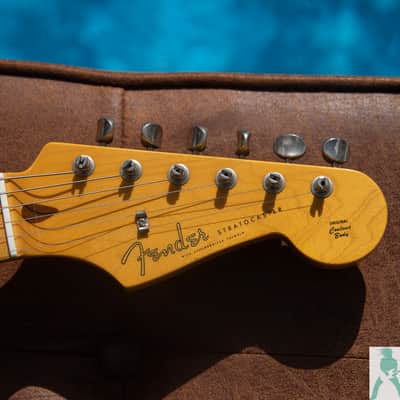 2010 Fender ST-57 Stratocaster Reissue MIJ -Limited Edition Lake Placid Blue Finish - Pro Set Up w Perfect Frets/Action/intonation! image 3