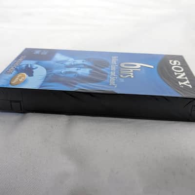 SONY T-120VE Premium Grade 6 hour blank VCR Cassette Tape - Brand New - Factory Sealed image 3