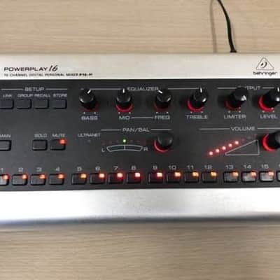 2x Behringer Powerplay P16-M 16-Channel Digital Personal Mixer 2011 - Present - Standard image 1