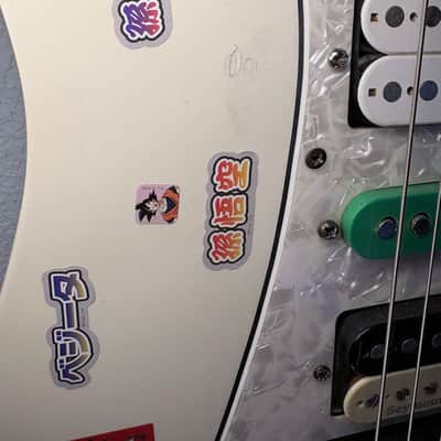 *UPGRADED* Ibanez RG250DX-WH Standard 2002 - White image 5