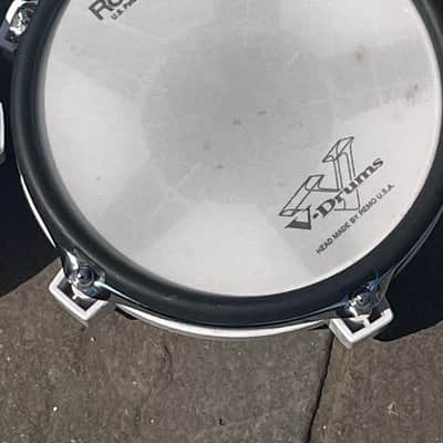 Roland PD-80R, 8" Single Zone Mesh Drum Pad - White image 3