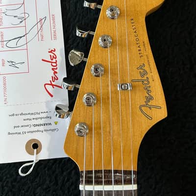 Fender Vintera II '60s Stratocaster with Rosewood Fretboard  Lake Placid Blue  # MX23053329  7 lbs. 13.1 oz image 10