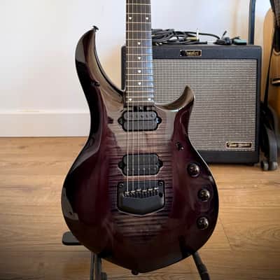Ernie Ball Music Man John Petrucci Signature Monarchy Series Majesty 6 - Black Knight image 1