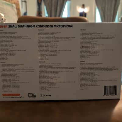 Warm Audio WA-84 Small Diaphragm Cardioid Condenser Microphone 2019 - Present - Black image 2