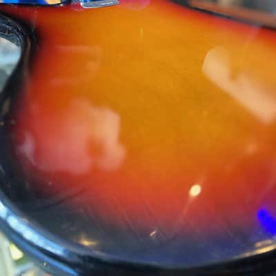 Teisco Sunburst E-110 Checkmate Tulip image 10