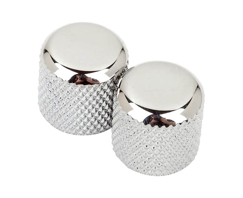 Fender Original Vintage Telecaster Dome Knobs Chrome image 1