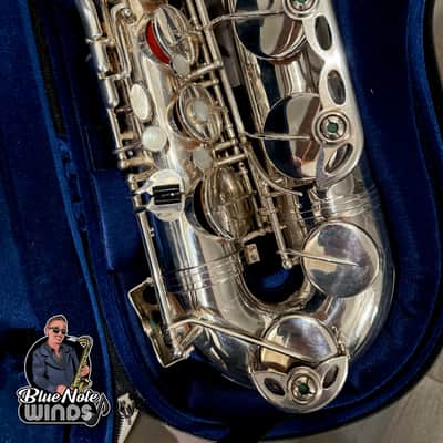 Selmer USA Omega Tenor Sax- mint- rare silver- premium overhaul! image 3
