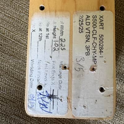 G&L CLF Research S-500 Neck Maple Fretboard Made In USA image 13