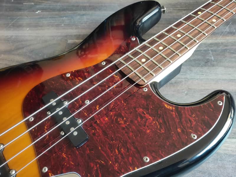 1992 Bill's Brothers Japan Excellent Jazz Bass (Sunburst) | Reverb