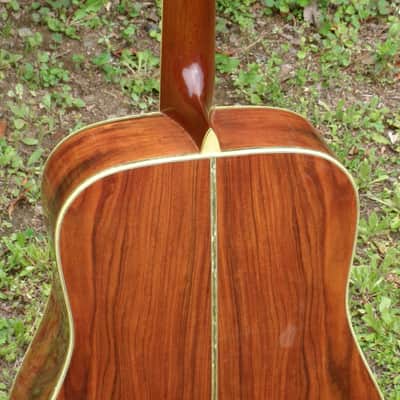 1973 Yairi YW600G Grammer Guitar Style New Jacaranda - Natural+Flight Case image 8