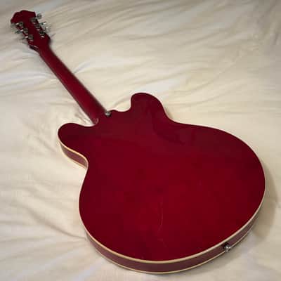 Vintage 1998 Epiphone Dot (Gibson 335) - Made in Korea (MIK) - Cherry - Free Pro Setup image 16