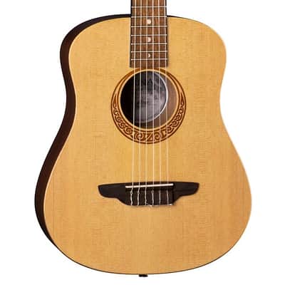 Luna Safari Nylon String Travel Guitar w/Bag. Spruce Bild 1