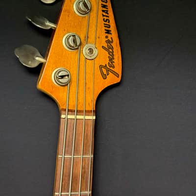 Fender BASSO MUSTANG 1975 - BIANCO LATTE image 2