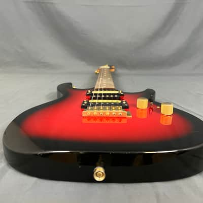 Anboy Electric Guitar Red Burst Fujigen! MIJ! image 4
