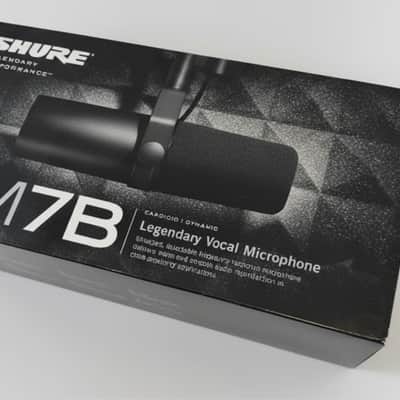 Shure SM7B Cardioid Dynamic Microphone 2001 - Present - Black
