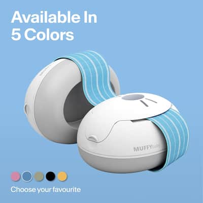 Alpine Hearing Protection Muffy Baby Protective Headphones Blue image 3