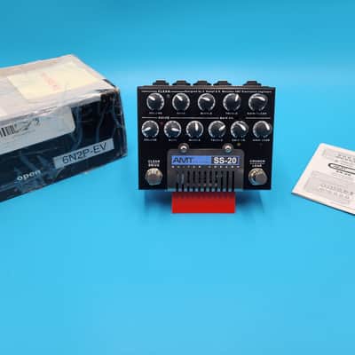 AMT SS-20 Tube Preamp Guitar Effect Pedal 3 Channel Overdrive Distortion Bass SS image 7