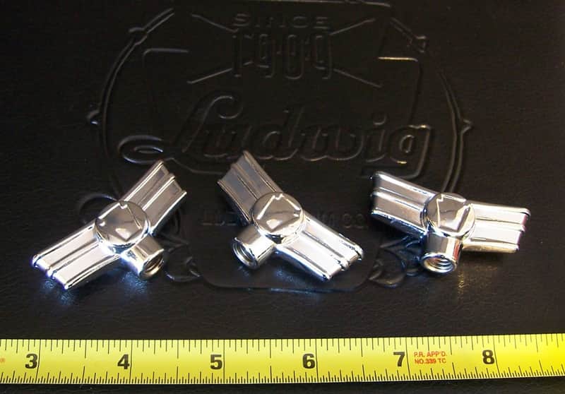 Ludwig Parts PLH1007 8mm Wing Nut for Atlas Stands Cymbal Tilter image 1