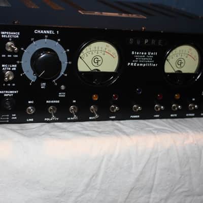 Groove Tubes SuPre Stereo Unit Vaccum Tube Microphone & Instrument Preamplifier image 3