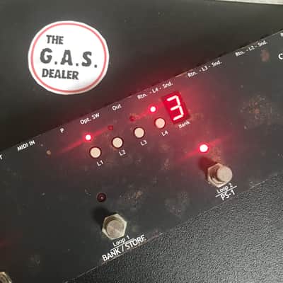 Custom Audio Electronics RS 442 MIDI Controller / True Bypass Loop Switcher GigRig GCX Skrydstrup image 3