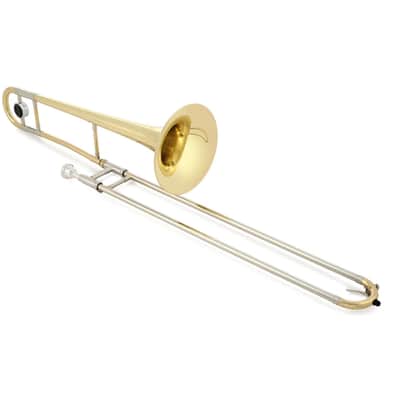 Blessing Tenor Bb Trombone, .500 Bore, Clear Lacquer, Outfit image 1