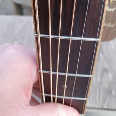 Cort AS-S5 NAT, Vollmassive Mini Jumbo Westerngitarre mit Fishman Preamp image 9