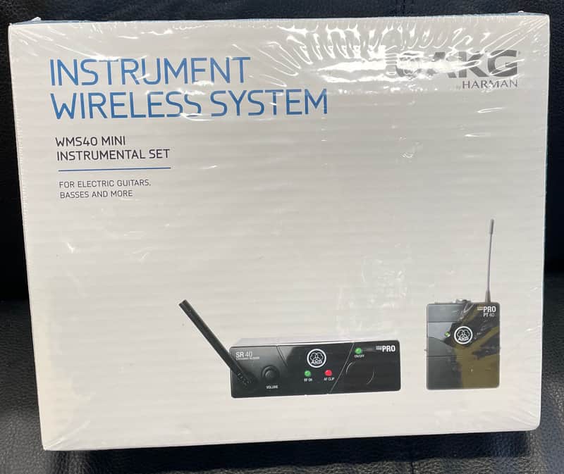 AKG AKG WMS 40 Mini Instrument Wireless System 2010s - Black image 1