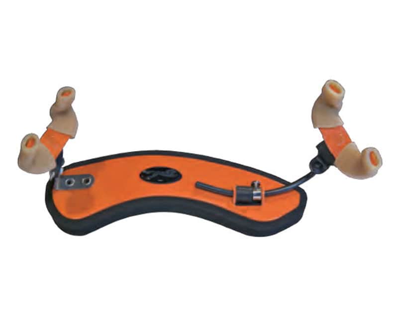 Wolf Forte Secondo Coloured Shoulder Rest for Violin in Orange Sun (3/4 - 4/4) image 1