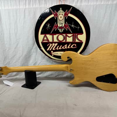 Epiphone SC-550 sc550 Scroll Singlecut Guitar with Chipboard Case Vintage - Natural image 8