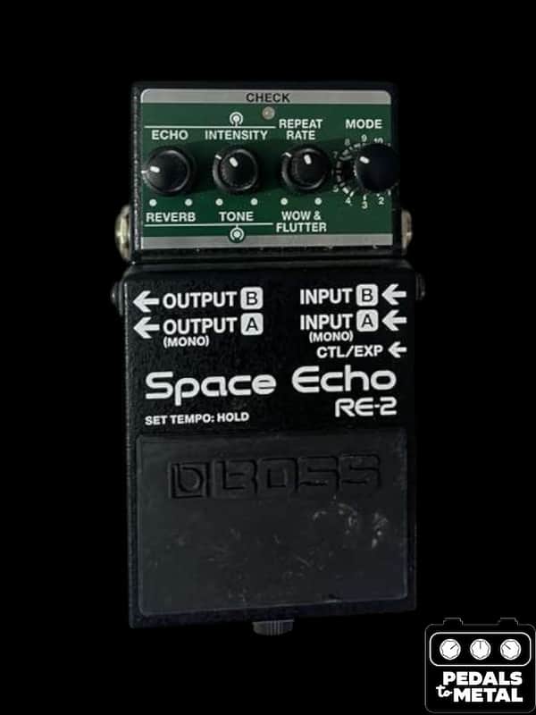 Boss RE-2 Space Echo 2022 - Present - Black / Green - X18414 image 1