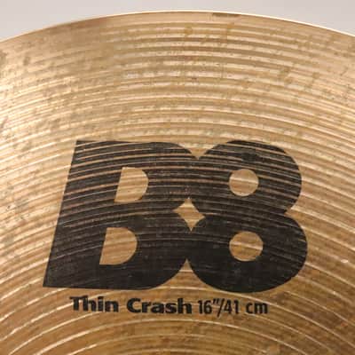 Sabian 16" B8 Thin Crash Cymbal image 6