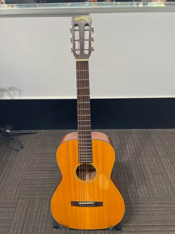 Takamine F-312S 1970's Parlor with Case image 1