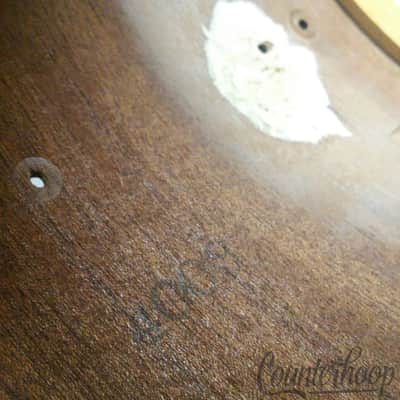 *Leedy 15x12" Marching Snare/Tom Drum Shell Vintage 40s 3Ply African Mahogany* image 9