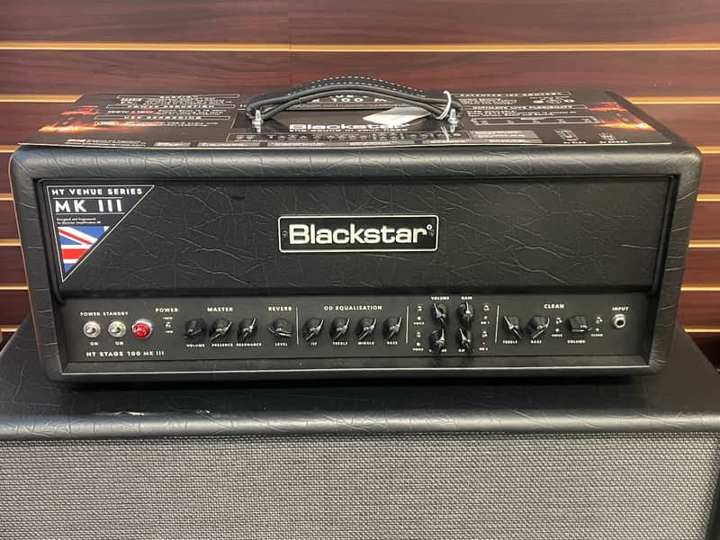 Blackstar HT Stage 100H MK III 3-Channel 100-Watt Guitar Amp Head 2023 - Present - Black image 1