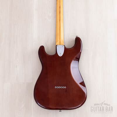 1973 Fender Stratocaster Hardtail Vintage Guitar Mocha w/ Case image 3
