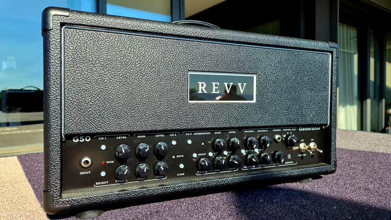 REVV Generator G50 3-Channel 50-Watt Guitar Amp Head 2024 - Present - Black