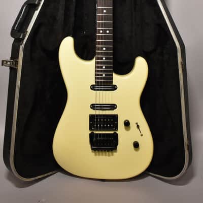 1990's Charvette Model 250 MIJ HSS White w/OHSC image 1