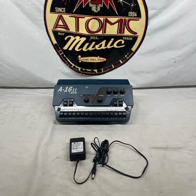 Aviom A-16 II Personal Mixer with Mount and Power Supply image 1