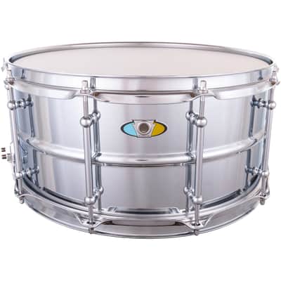 Ludwig Supralite 6.5x14” - Steel Snare Drum image 1