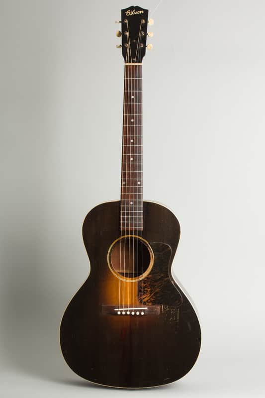 Gibson L-1 Flat Top Acoustic Guitar (1934), ser. #928, hard shell case. image 1