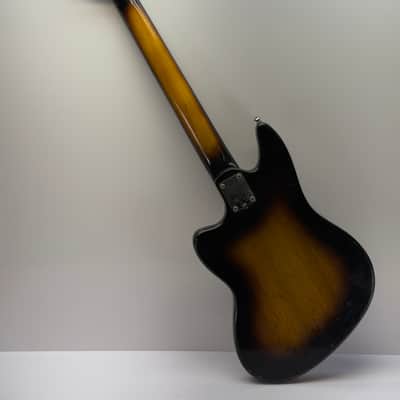 Victoria Kawai/Teisco/Prestige Unknown Model Japanese Electric Guitar 1960’s Sunburst Husk No Pickups MIJ image 9
