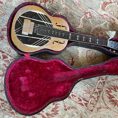 LATE 1930'S NATIONAL SILVO HAWAIIAN STEEL ELECTRIC GUITAR image 2