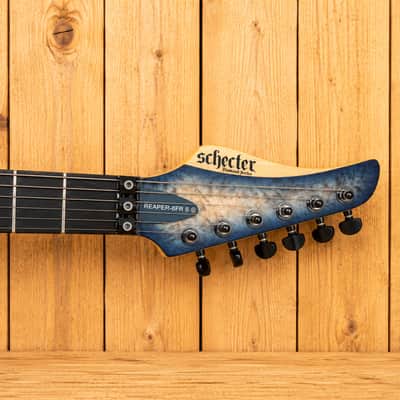 Schecter Reaper-6 FR S Sustainiac 2019 - Present - Satin Sky Burst image 6