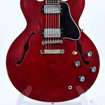 Gibson 1961 ES335 Reissue Sixties Cherry Heavy Aged image 5
