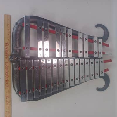 Musser M2041 2-octave Lightweight Bell Lyra - 442Hz Tuning Glockenspiel Satin image 11
